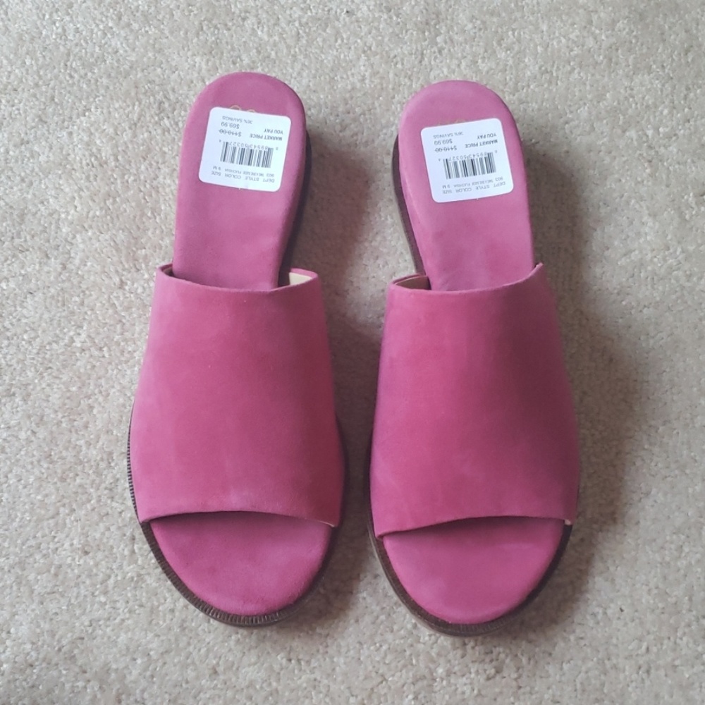 Seychelles Leather Slides New with Tags